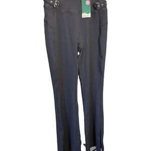 Halara EcoCloudful Fabric High Waisted Adjustable Buckle Split Hem Yoga Flare.